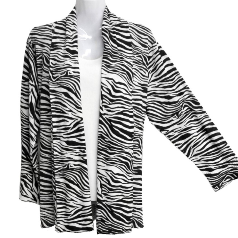 New animal prints cardigan jacket
